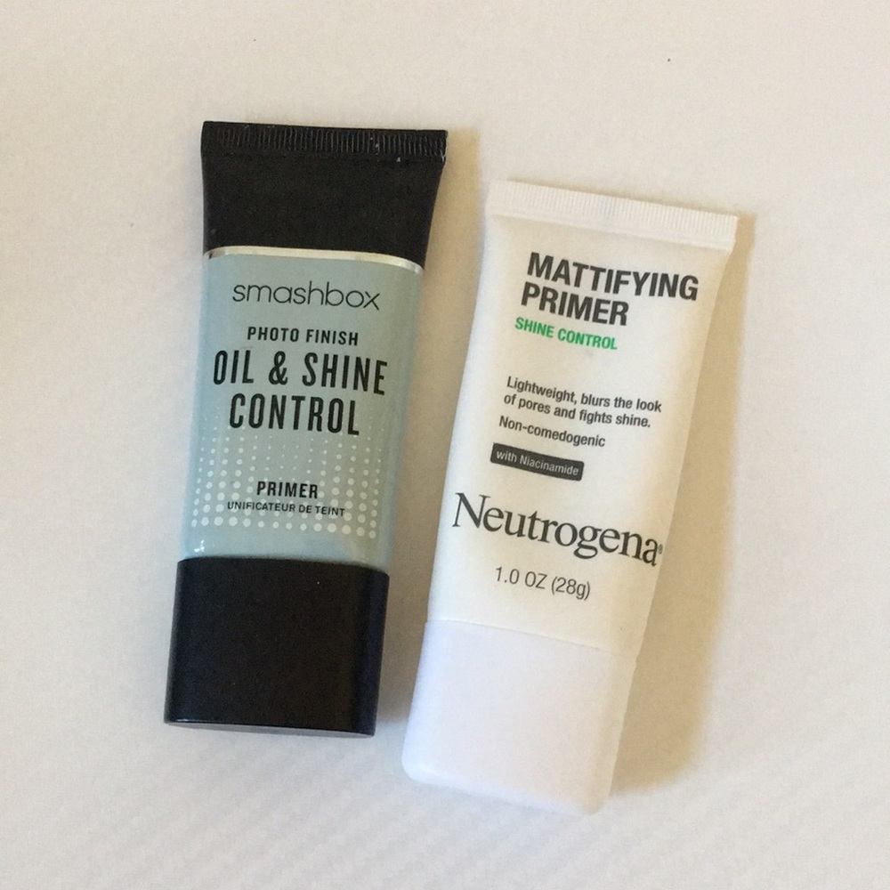 NEW Bundle Smashbox Shine Control Primer & Neutrogena mattifying primer